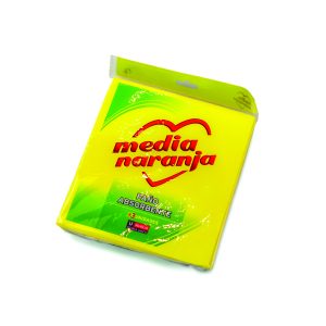 PAÑO AMARILLO MEDIA NARANJA